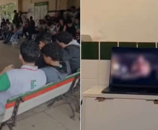Alunos protestam contra afastamento de professor após exibição de filme
