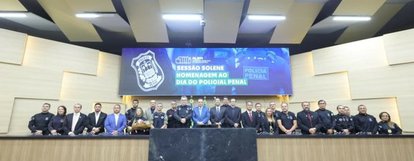 Assembleia Legislativa do Piauí homenageia policiais penais em solenidade