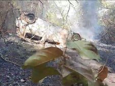 _Imagens extraída de vídeo gravada pela prima dos envolvidos, uma das primeiras que teria chegado ao local do ocorrido (Foto: Reprodução)