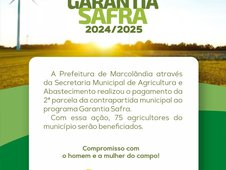 Garantia Safra 2024/2025 (Foto: Ascom)