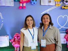 Isabel Fonteles e Ana Paula. (Foto: Ascom)